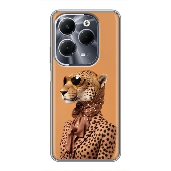 Чехол с принтом «Стильный леопард» для Infinix Hot 40 Play