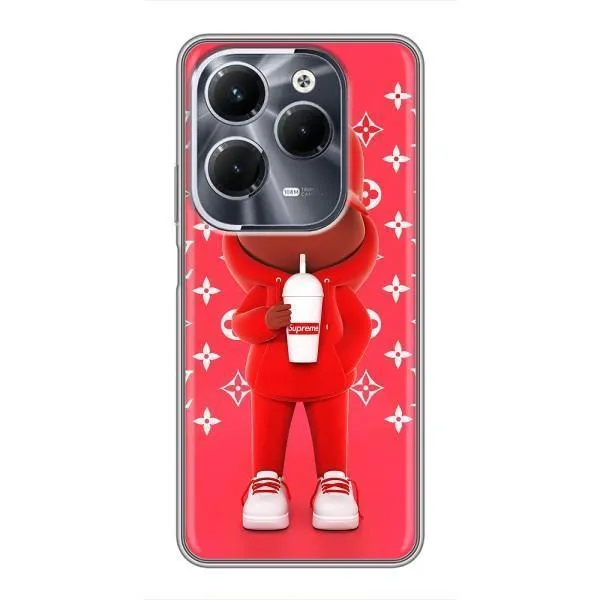 Чехол с принтом «Модный стиль» для Infinix Hot 40 Play