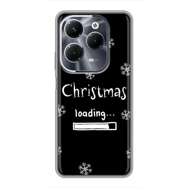 Чехол с принтом «Christmas loading» для Infinix Hot 40 Play