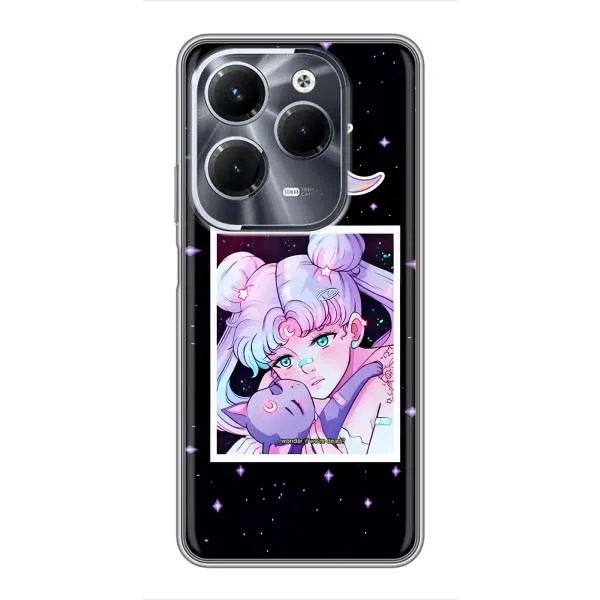 Чехол с принтом «Сейлор Мун» для Infinix Hot 40 Pro Чехол с принтом «Сейлор Мун» для Infinix Hot 40 Pro