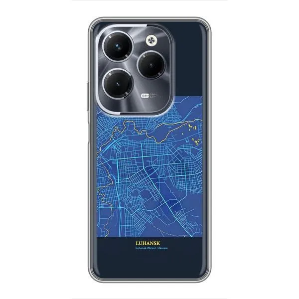 Чехол с принтом «Гуганск» для Infinix Hot 40 Pro