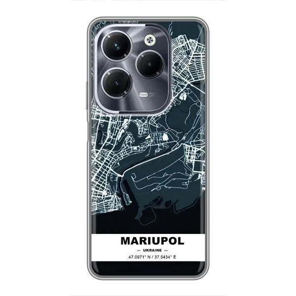 Чехол с принтом «Мариуполь» для Infinix Hot 40 Pro