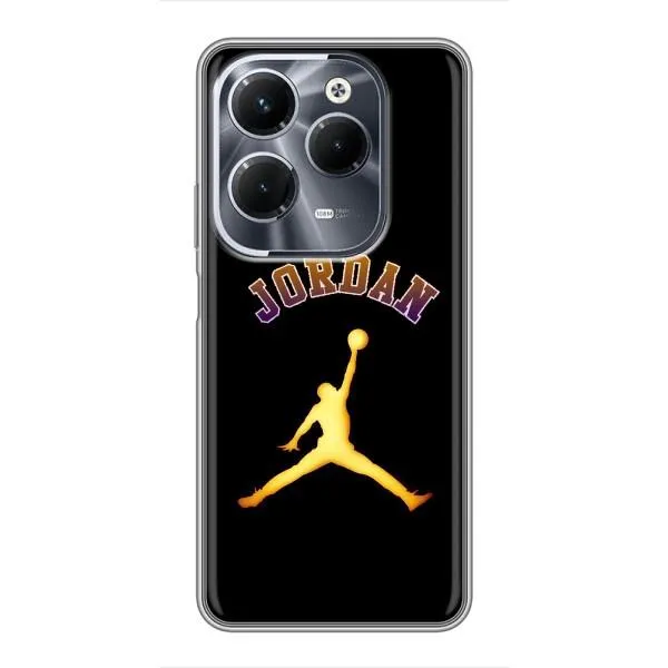 Чехол с принтом «Jordan Gold» для Infinix Hot 40 Pro