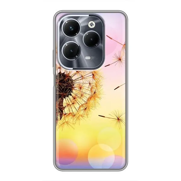 Чехол с принтом «Одуванчик» для Infinix Hot 40 Pro