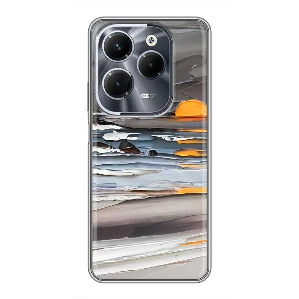 Чехол с принтом «Пастель» для Infinix Hot 40 Pro