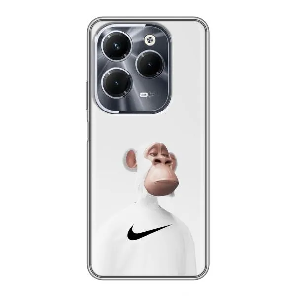 Чехол с принтом «обезьяна NFT Nike» для Infinix Hot 40 Pro