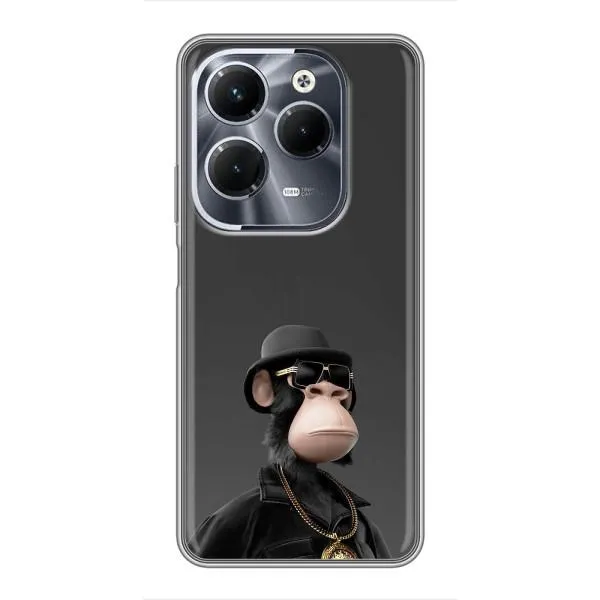 Чехол с принтом «Обезьяна NFT» для Infinix Hot 40 Pro