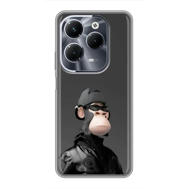 Чехол с принтом «стильная обезьяна NFT» для Infinix Hot 40 Pro