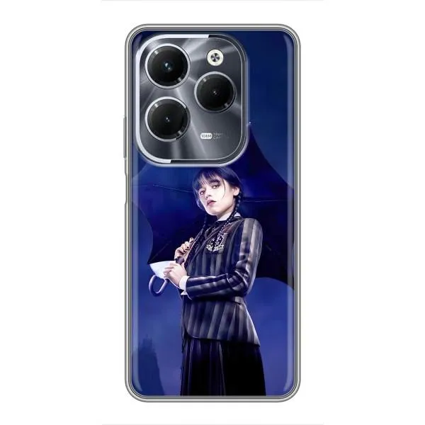 Чехол с принтом «Уэнздей с зонтом» для Infinix Hot 40 Pro Чехол с принтом «Уэнздей с зонтом» для Infinix Hot 40 Pro