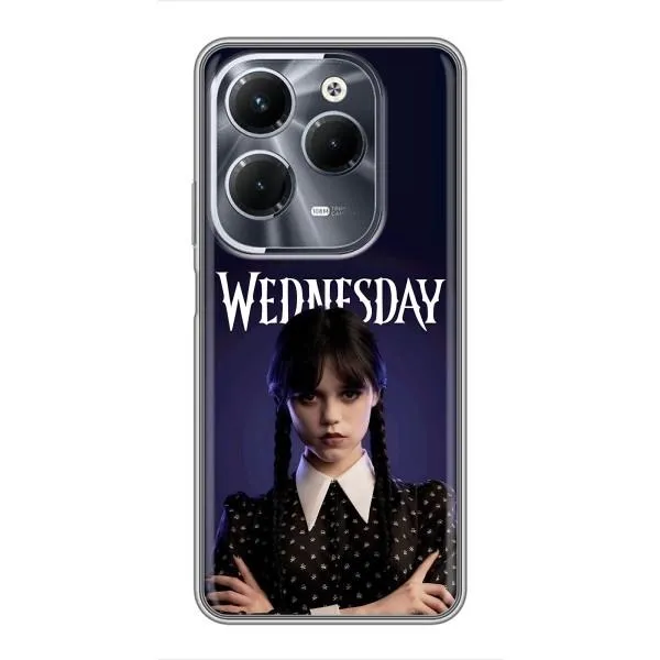 Чехол с принтом «Wednesday» для Infinix Hot 40 Pro Чехол с принтом «Wednesday» для Infinix Hot 40 Pro