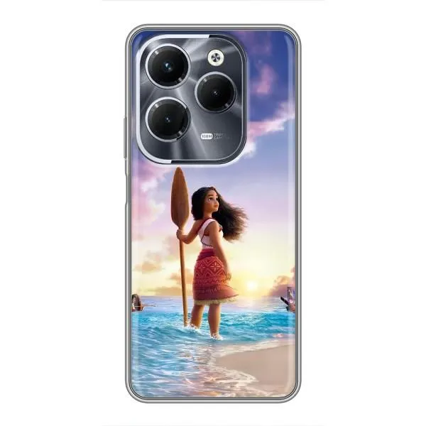 Чохол з принтом «Моана з веслом» для Infinix Hot 40 Pro Чохол з принтом «Моана з веслом» для Infinix Hot 40 Pro