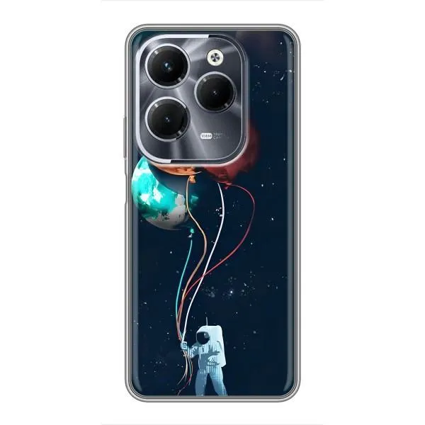 Чехол с принтом «Планеты шарики» для Infinix Hot 40 Pro