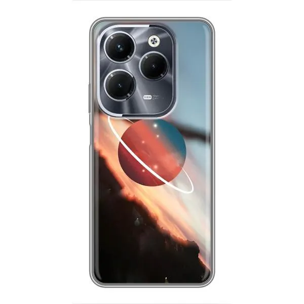 Чехол с принтом «Сатурн» для Infinix Hot 40 Pro