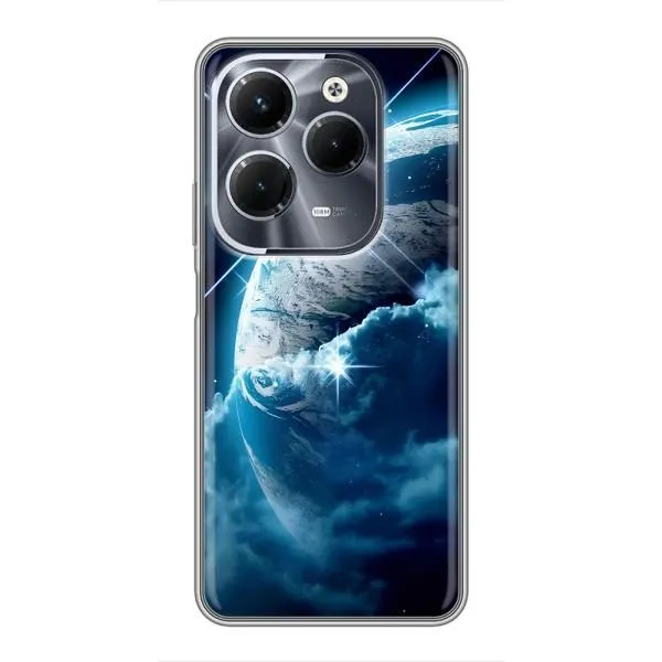 Чехол с принтом «Земля с космоса» для Infinix Hot 40 Pro