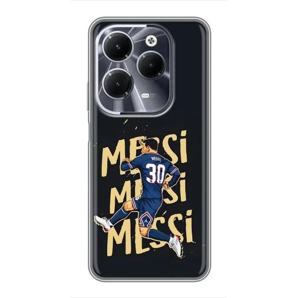 Чехол с принтом «Messi ПСЖ» для Infinix Hot 40