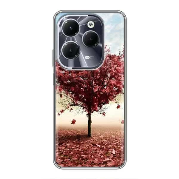 Чехол с принтом «Дерево сердце» для Infinix Hot 40