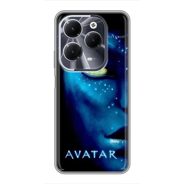 Чехол с принтом «глаз Аватара» для Infinix Hot 40