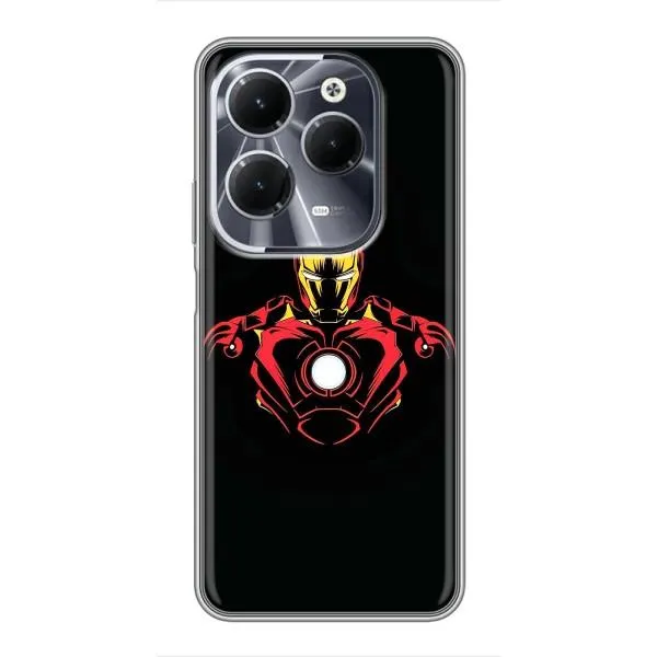 Чехол с принтом «Человек железный» для Infinix Hot 40