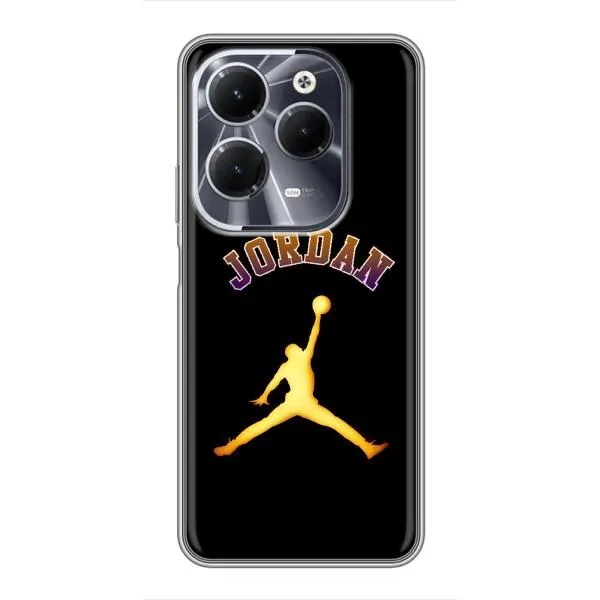 Чехол с принтом «Jordan Gold» для Infinix Hot 40
