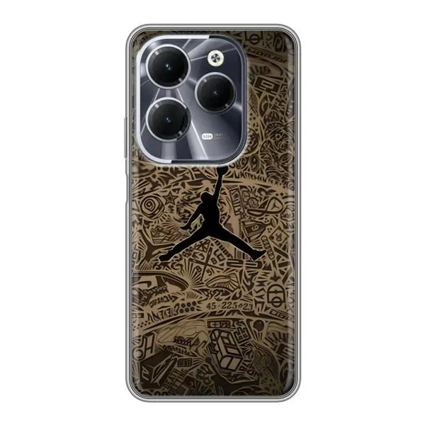 Чехол с принтом «Logo Jordan» для Infinix Hot 40