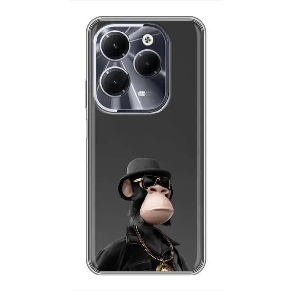 Чехол с принтом «Обезьяна NFT» для Infinix Hot 40