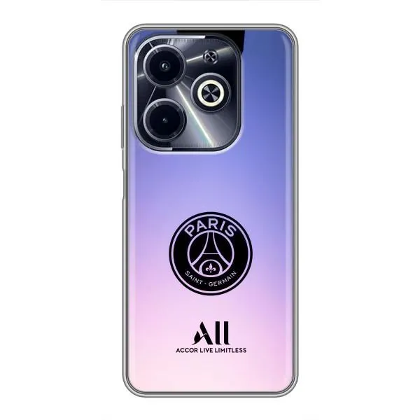 Чехол с принтом «лого PSG» для Infinix Hot 40i