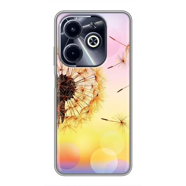 Чехол с принтом «Одуванчик» для Infinix Hot 40i