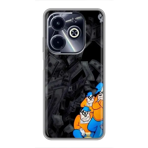 Чехол с принтом «Воры» для Infinix Hot 40i