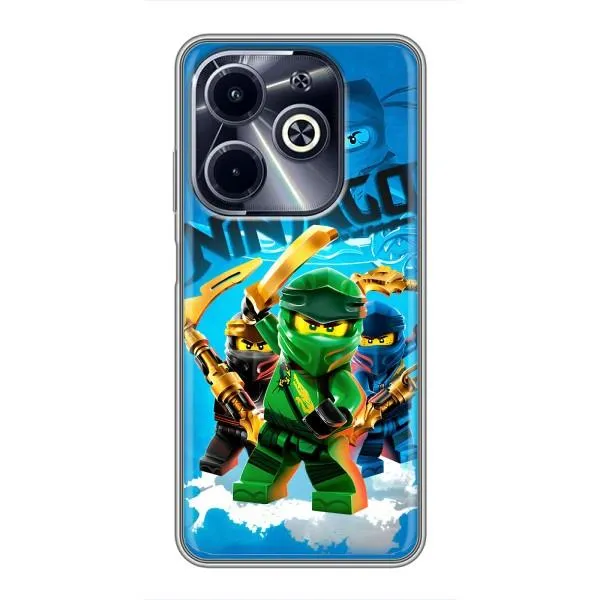 Чохол з принтом «Ninjago» для Infinix Hot 40i