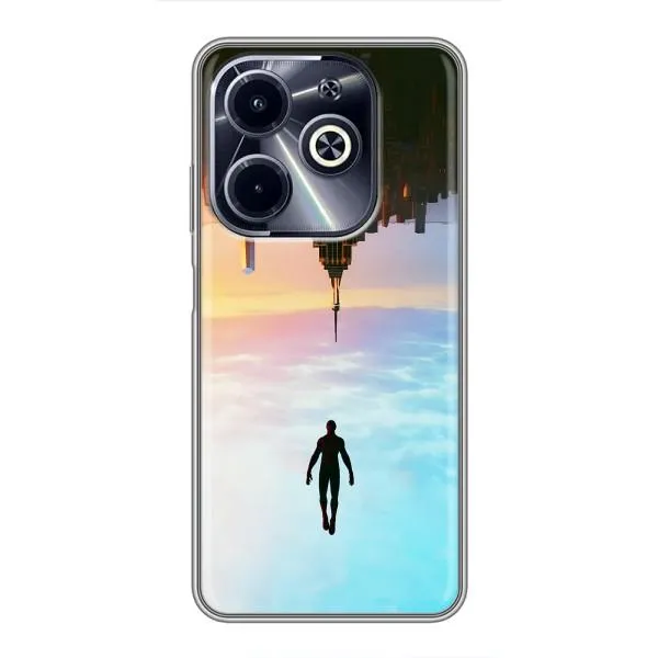 Чохол з принтом «Людина павук» для Infinix Hot 40i