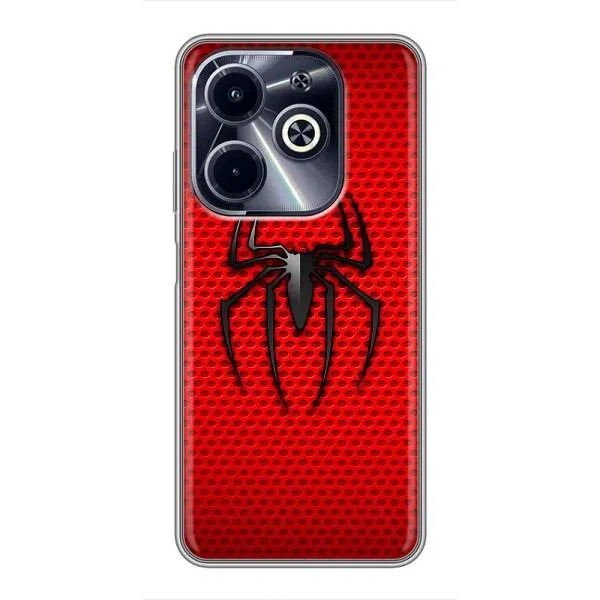 Чохол з принтом «Павук Марвел» для Infinix Hot 40i