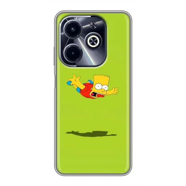 Чехол с принтом «Барт Симпсон» для Infinix Hot 40i