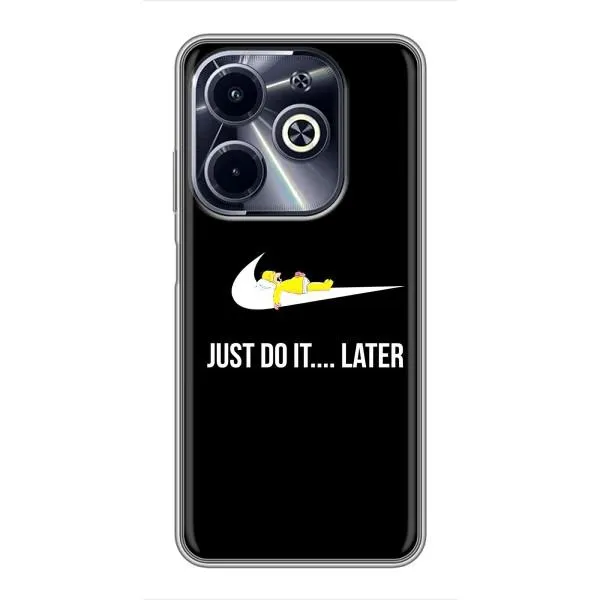 Чехол с принтом «Гомер Later» для Infinix Hot 40i