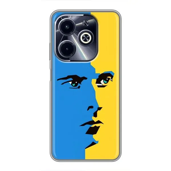Чехол с принтом «Степан Бандера» для Infinix Hot 40i