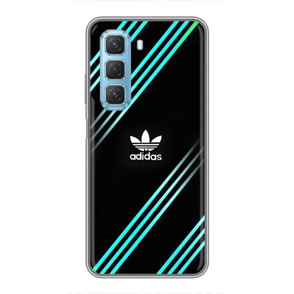Чехол с принтом «Адидас с полосами» для Infinix Hot 50 5G Чехол с принтом «Адидас с полосами» для Infinix Hot 50 5G