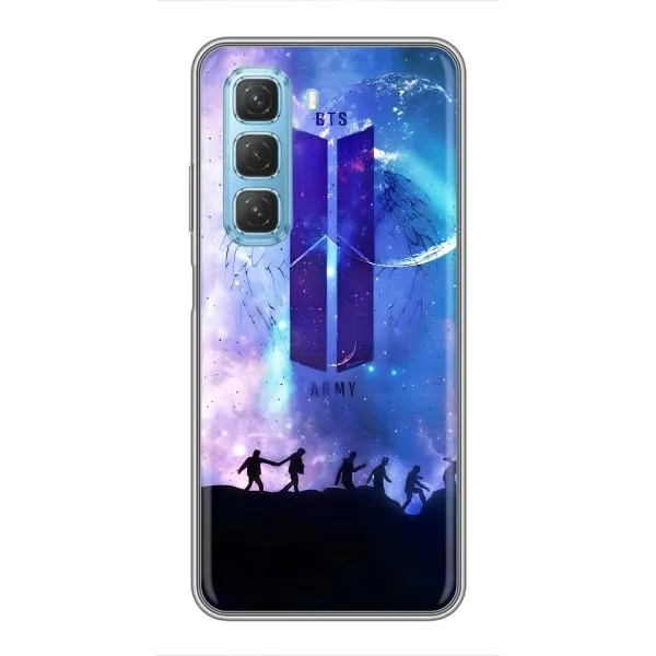 Чехол с принтом «Army BTS» для Infinix Hot 50 5G
