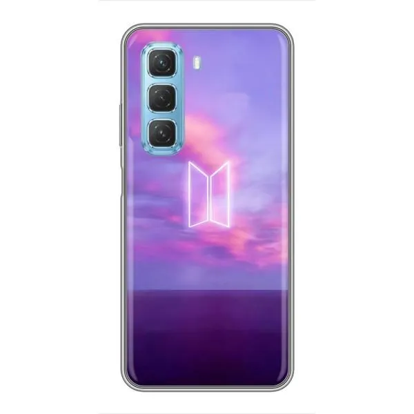 Чехол с принтом «BTS логотип» для Infinix Hot 50 5G