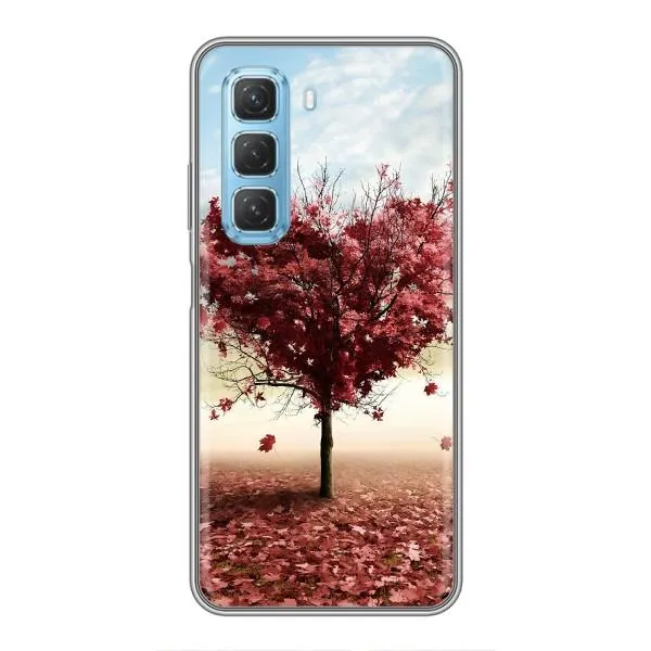 Чехол с принтом «Дерево сердце» для Infinix Hot 50 5G
