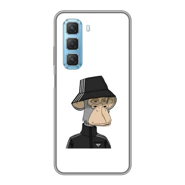 Чехол с принтом «обезьяна NFT Adidas» для Infinix Hot 50 5G