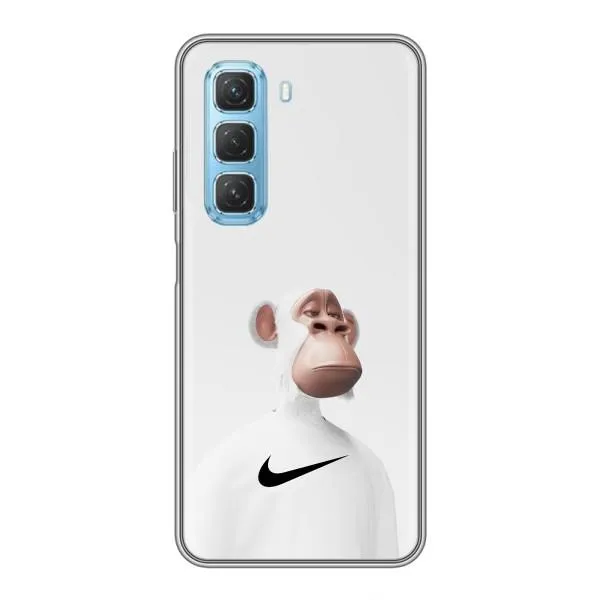 Чехол с принтом «обезьяна NFT Nike» для Infinix Hot 50 5G