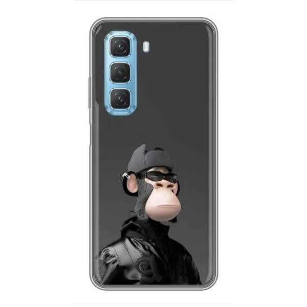 Чехол с принтом «стильная обезьяна NFT» для Infinix Hot 50 5G