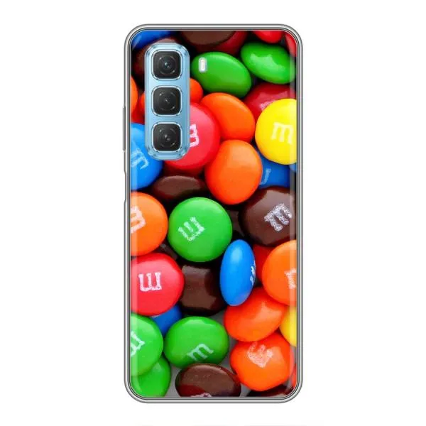 Чехол с принтом «MM's» для Infinix Hot 50 5G