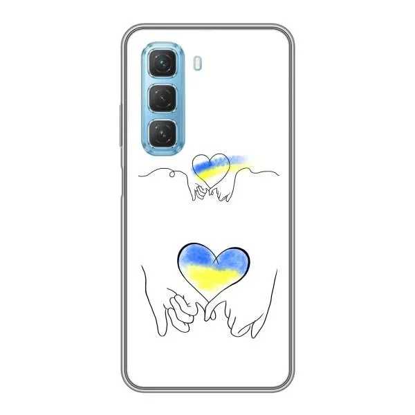 Чехол с принтом «Мир Украине» для Infinix Hot 50 5G