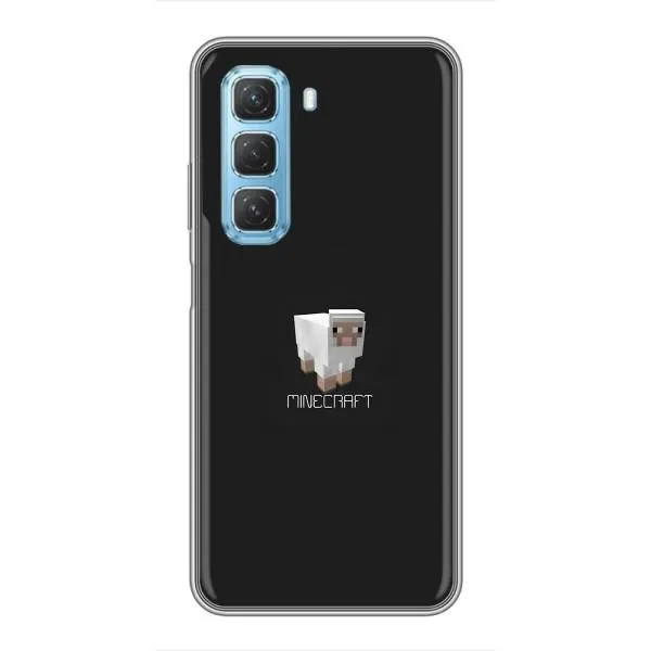 Чехол с принтом «Овечка Майнкрафт» для Infinix Hot 50 5G