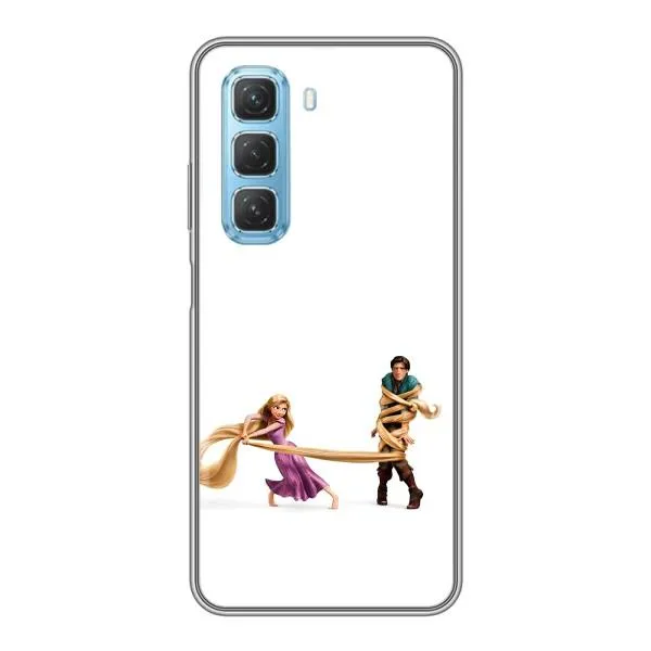 Чехол с принтом «Рапунцель и Флин» для Infinix Hot 50 5G