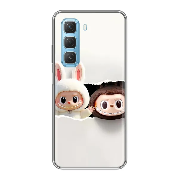 Чехол с принтом «Лабубу» для Infinix Hot 50 5G