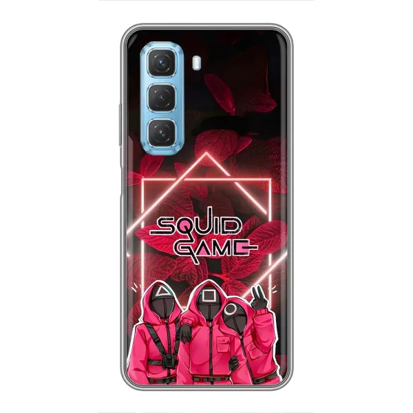 Чехол с принтом «Охранники Игра кальмара» для Infinix Hot 50 5G