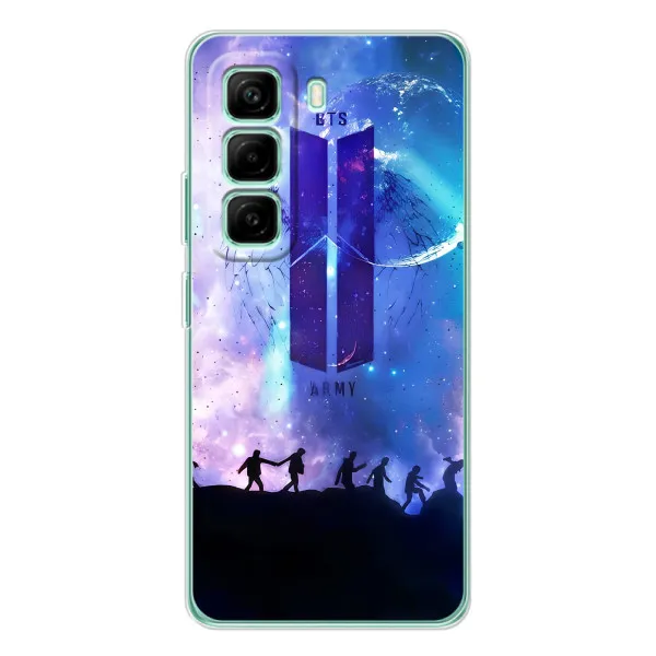 Чехол с принтом «Army BTS» для Infinix Hot 50 Pro Plus