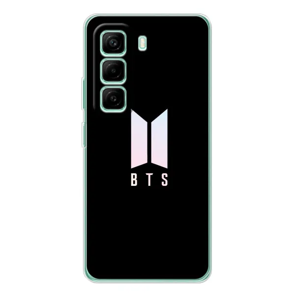 Чехол с принтом «Лого BTS» для Infinix Hot 50 Pro Plus