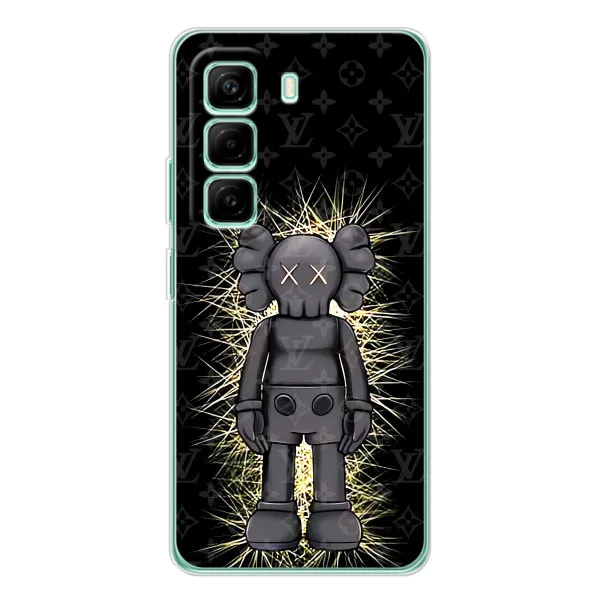 Чехол с принтом «Bearbrick LV» для Infinix Hot 50 Pro Plus